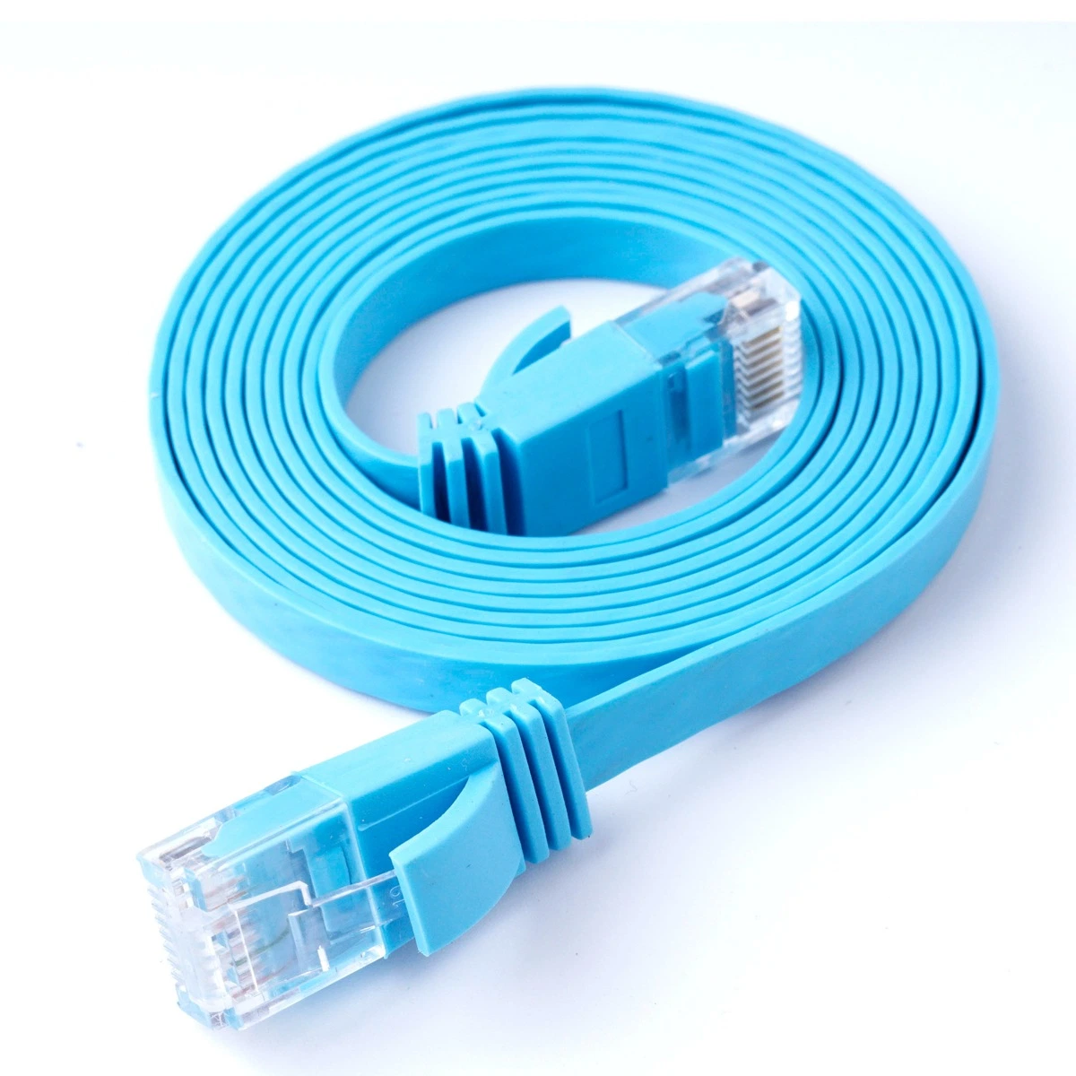 5feet Cat7 Flat Ethernet Shield Patch Cable 10GB Internet Cable