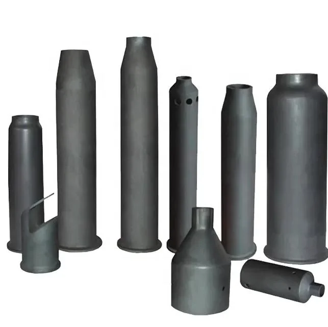 High Temperature Refractory Recrystallized Resic Sisic Sic Silicon Carbide Ceramic Burner Tube Nozzle