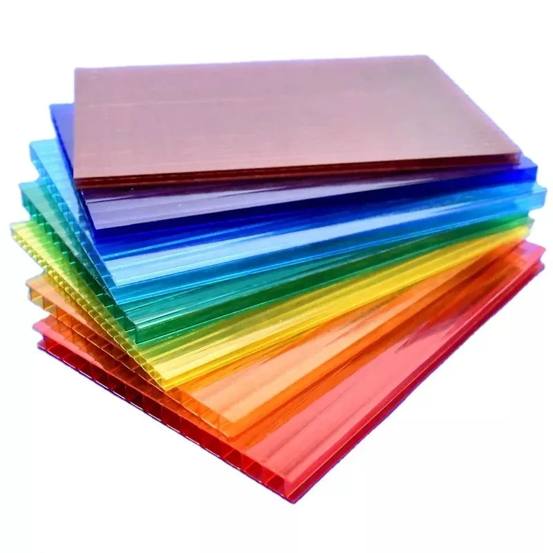 Anti UV Coated Commercial Hollow Sheet Polycarbonate PC Plate Board