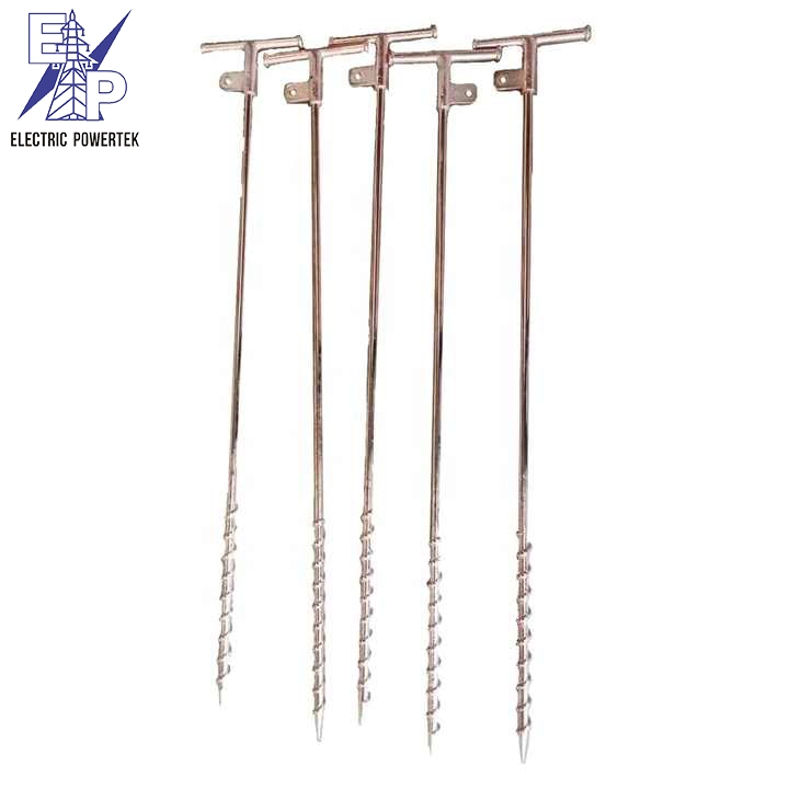 Portable High Voltage Ground Earth Rod 6m Hot Sticks Ground Rod