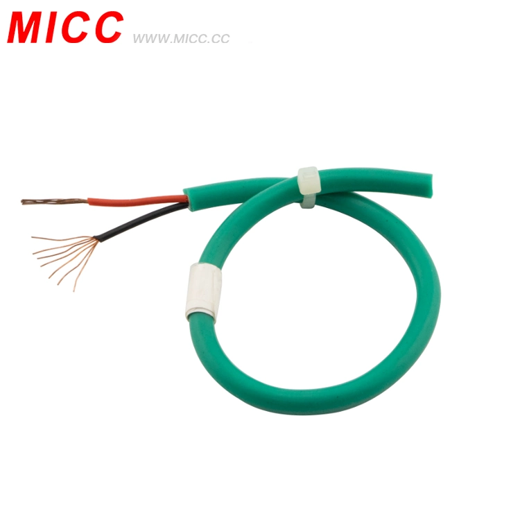 250degrees High Temperature Kx-PFA/PFA-2*2X1/0.13mm Twisted/Shielded Thermocouple Wire and Extension Wire