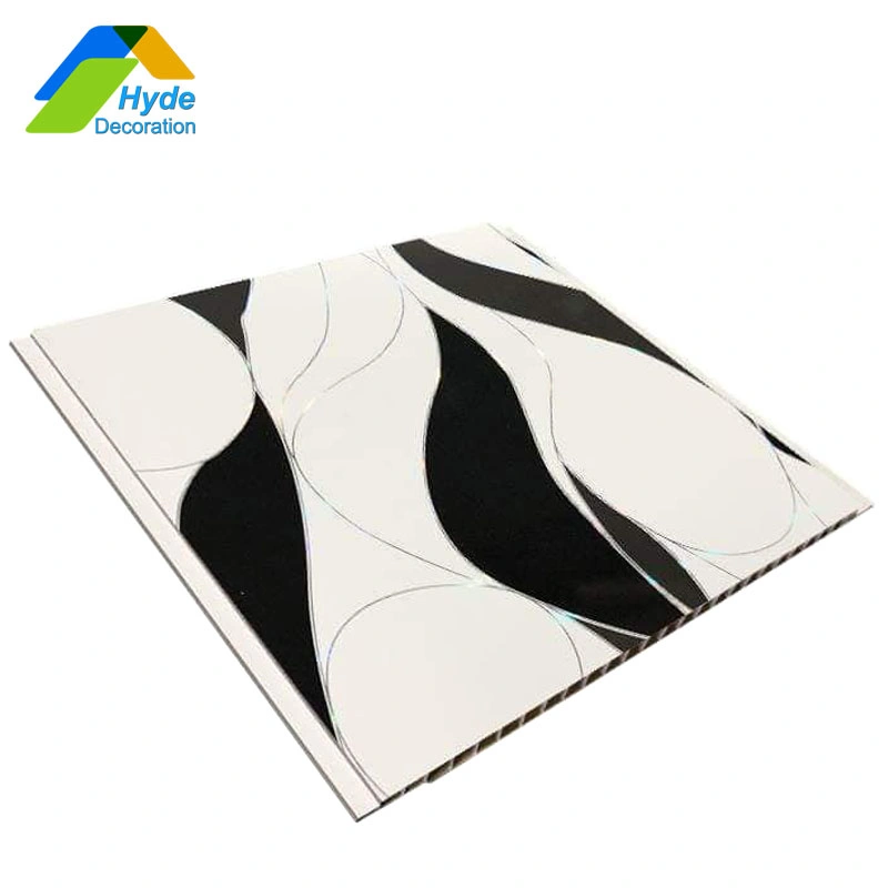 Ksa /EAU/ Mercado Catar 250mm /300mm de largura Eco-Friendly Techos de painel de PVC para materiais de decoração