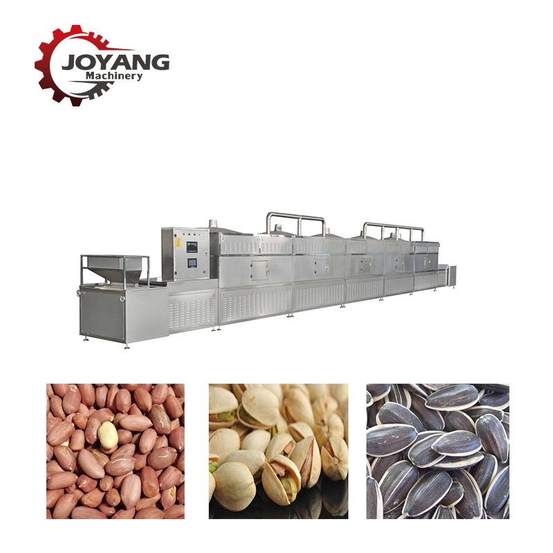 Cereals Pistachio Grains Beans Peanut Apricot Core Curing Machine Microwave Baking Opening Equipment