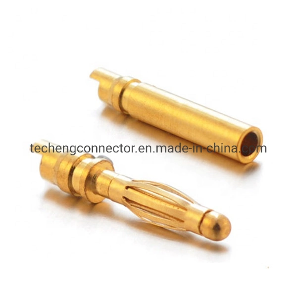 Standard 5mm 4mm 3mm 2.5mm 2mm Female Male Brass Gold Plating Banana Plug, Banana Jack