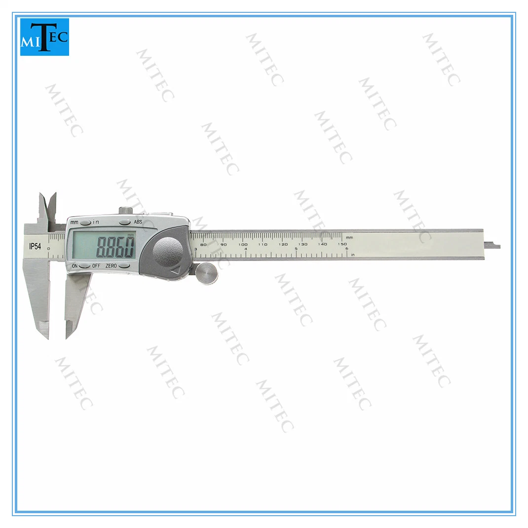 Measuring Device Instruments IP54 Dust Proof Digital Vernier Caliper 200mm