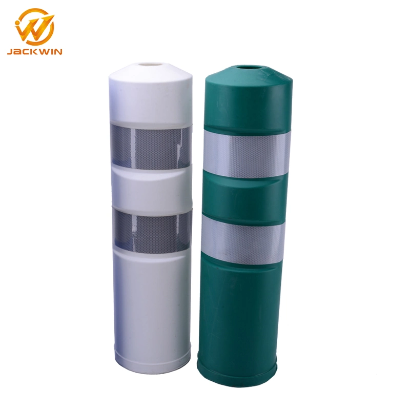 High-Luminance Coloured Traffic Safety Warning Concrete Bollard