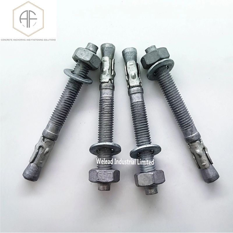 Hot Galvanized Wedge Anchor 10X95 Wedge Bolt Made in China Carbon Steel Bolt Wholesale/Supplier