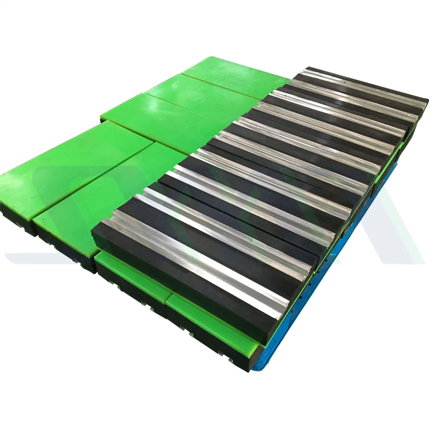 Continental Mining Durable Adjustable UHMWPE Conveyor Belt Rubber Buffer Bar/Bed/Strip