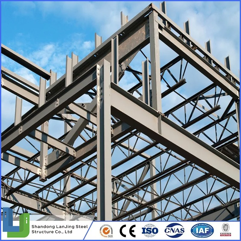 Prefab Light Steel Structure Prefabriacted Warehouse Workshop Building with CE Approved Certification