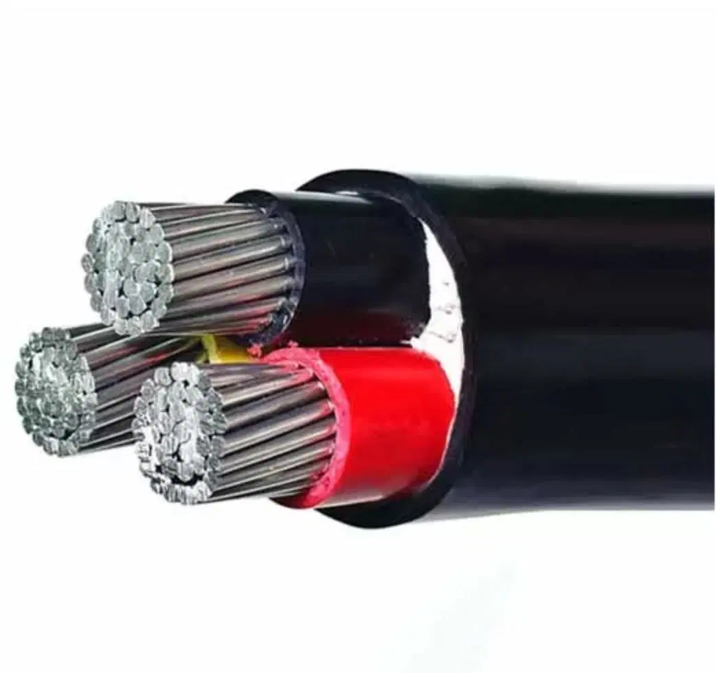 Low Voltage PVC Insulation Cable 3 Cores Conductor Power Cable with ISO 9001 Original Factory