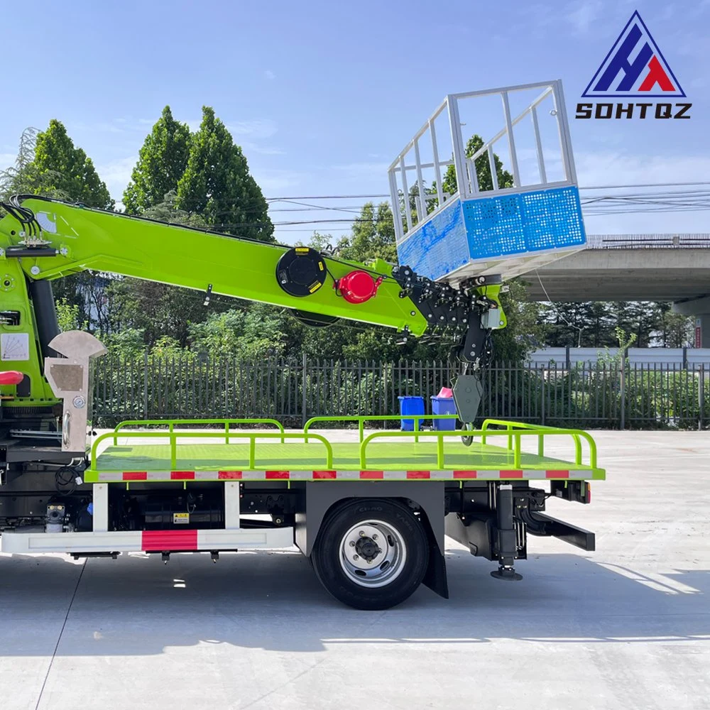 Haitai 16m 18m 20m 22m 24m 26m 32m Manned Truck with Aerial Work Platform Truck for Sale