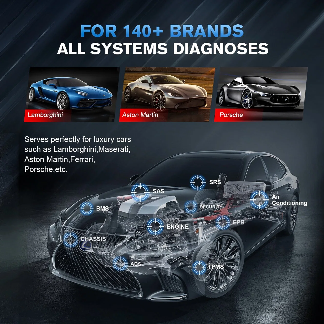 Autel Maxisys Elite Ms908p Scanner Automotive Universal Diagnostic Tools