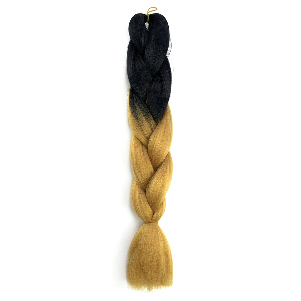 Kbeth sintético trançado com extensão de cabelo Fashion Braid Crochê Pré esticada resistente ao calor Fibre 30 Polegadas Trançado Afircan Pendão Ombre entrelaçando as extensões de cabelo