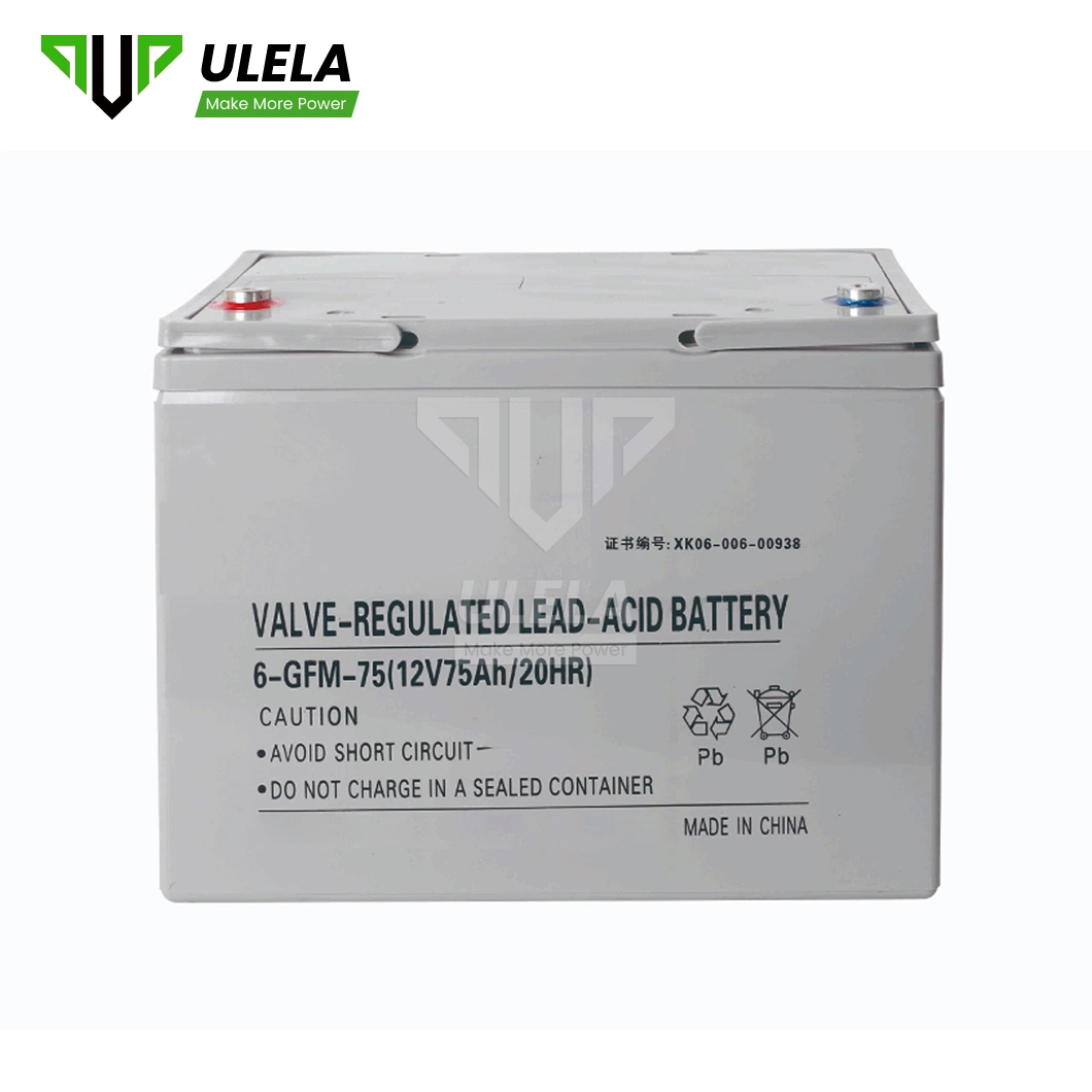 Ulela Energy Storage Big Battery Manufacturers Chargers for Lead-Acid Batteries China Lead Acid Battery Packs for Solar Power