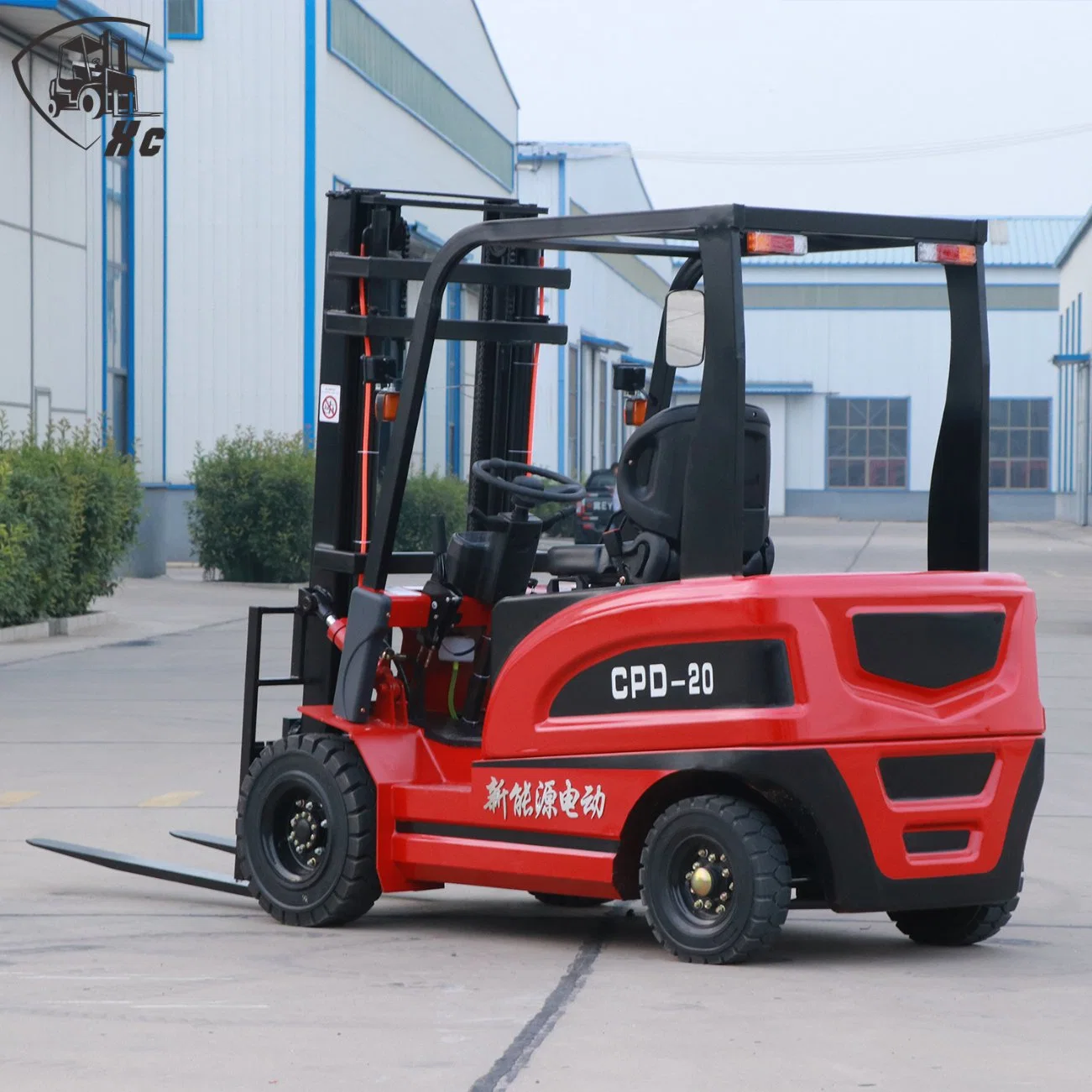 Electric Forklift Cpd25 2500kg 2.5 Ton All Electric Forklift Handling Equipment