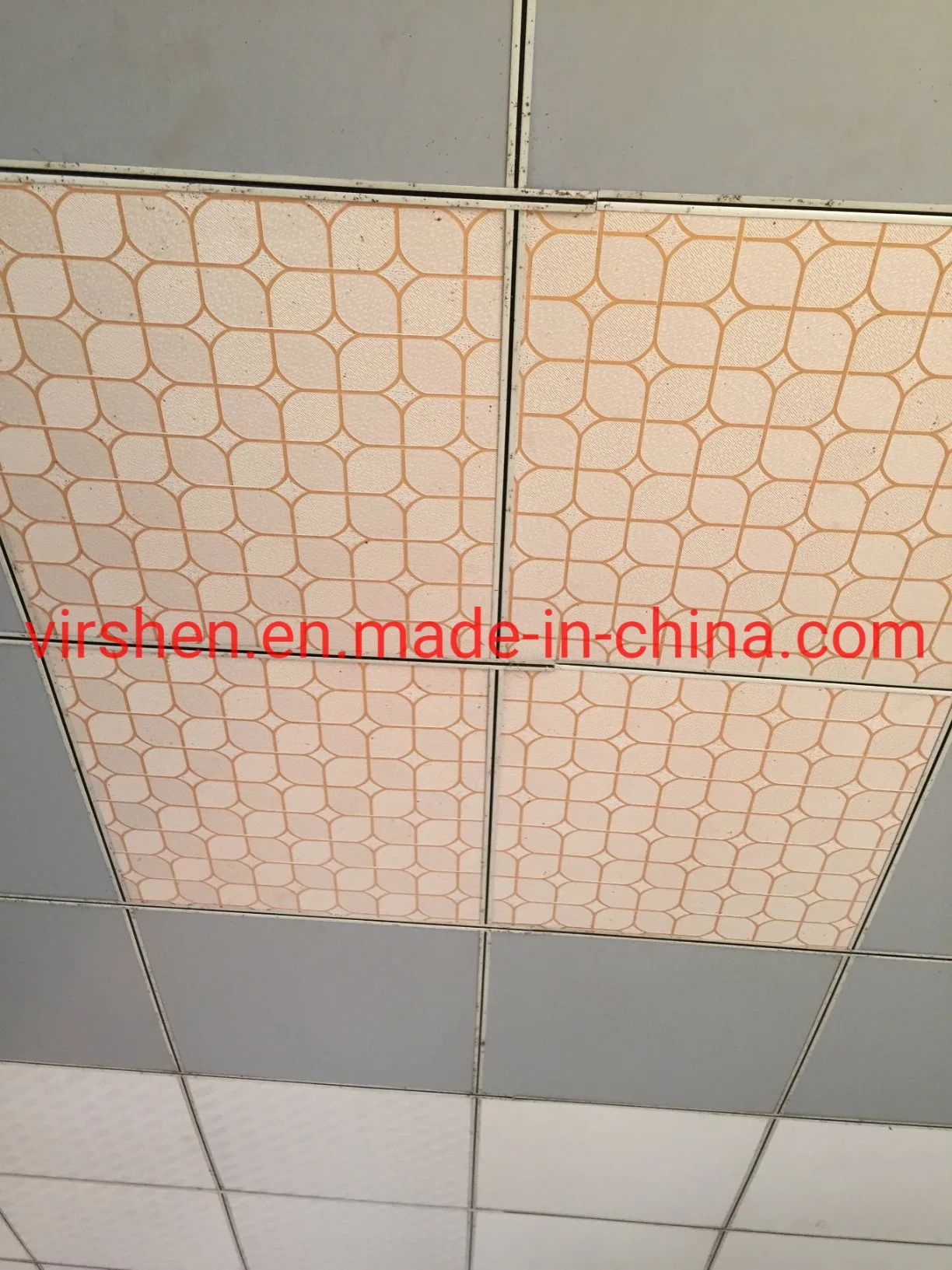 Gypsum Ceiling / PVC Plaster Ceiling Board / Vinyl Faced Gypsum Ceiling Tiles