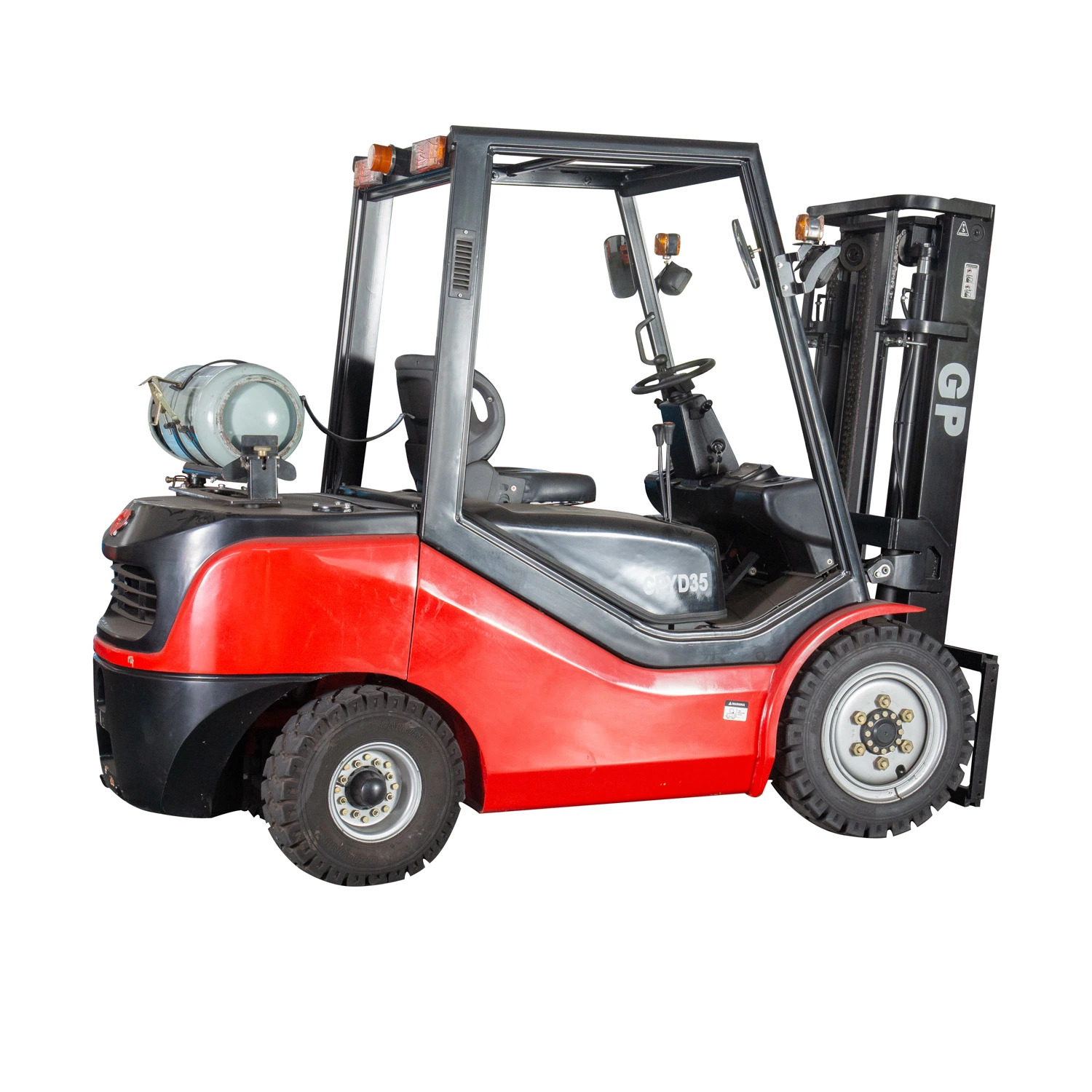 Gasoline LPG Forklift 2ton 2.5ton Duel Fuel Powered Forklift Truck