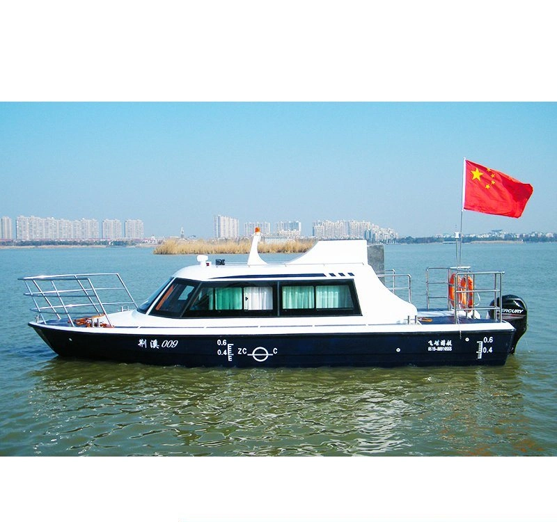 10 Seats 18-50km/H New Fiberglass Boat for Marine Fire Fighting