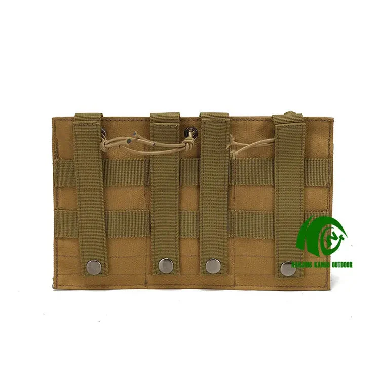 Kango Custom Multicamo Military Tactical Mag Pouch with Molle System for Training and Hunting