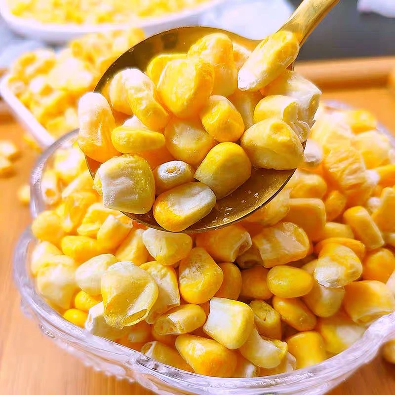 Fd Food Exporter Dry Vegetables Bulk Dried Sweet Corn with Ttn Harvester Price