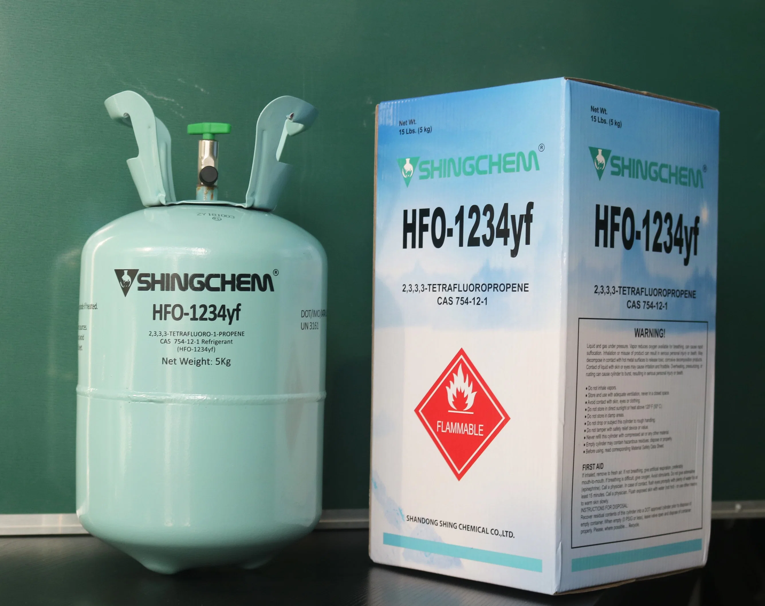 Refrigerant Gas Shingchem R1234yf with High Reputation