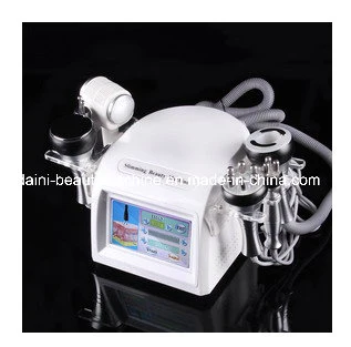 8in1 Vacuum Cavitation Tripolar Sextupolar Bipolar RF Cold Bio Photon Slimming Machine