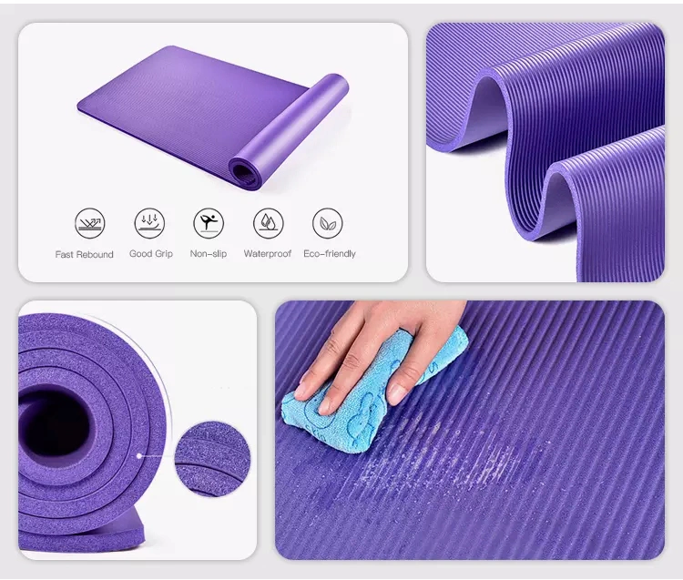 High Density Gym Equipment PVC Yoga Mat Osf-063