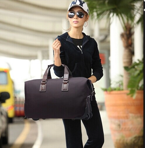 Guangzhou Wholesale/Supplier Designer Business Bag Wheeled Rolling Luggage & Duffel Travel Handbag