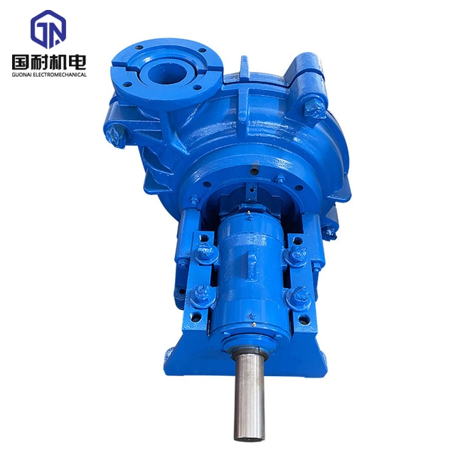 Horizontal Rubber Lined Industrial Diesel Engine Driven Mining Slurry Pump Centrifugal Mud Sand Slurry Pump