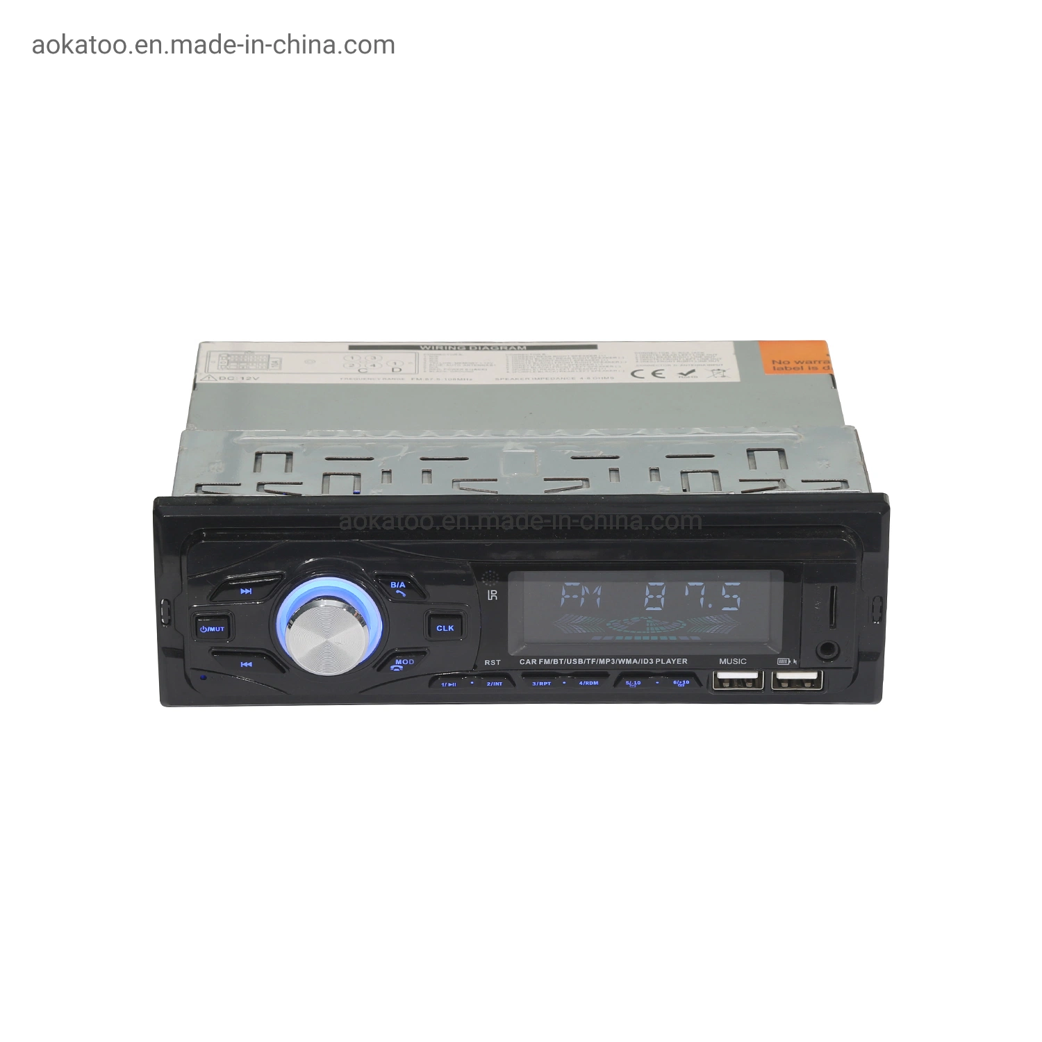 Solo DIN DVD/USB/FM Coche reproductor DVD universal
