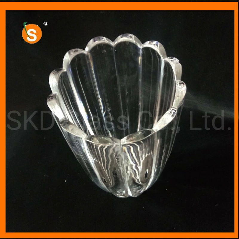 High quality/High cost performance Machine Pressed Glass Lamp Shade for Chandelier Lighting Custom Design Available