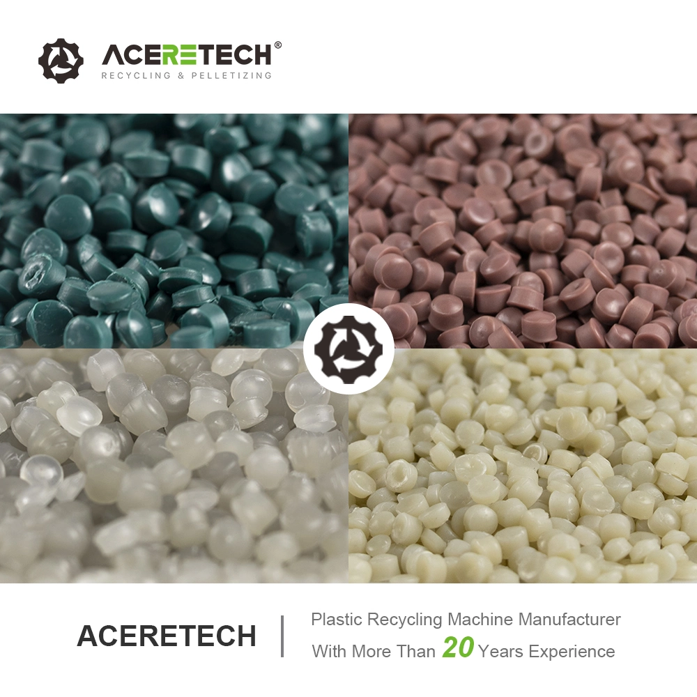 Aceretech Best Quality Plastic PP/PE/ABS/PS/PC Flakes/Regrinds Recycling Granulator Machine