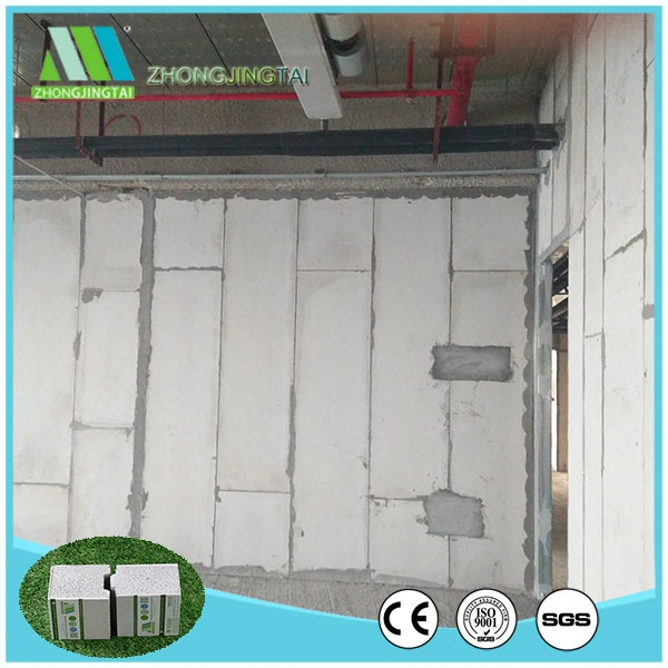 Lightweight Composite Wallboard Sound Insulation Fireproof EPS Cement Sandwich Panel for Villa/Office/Hotel