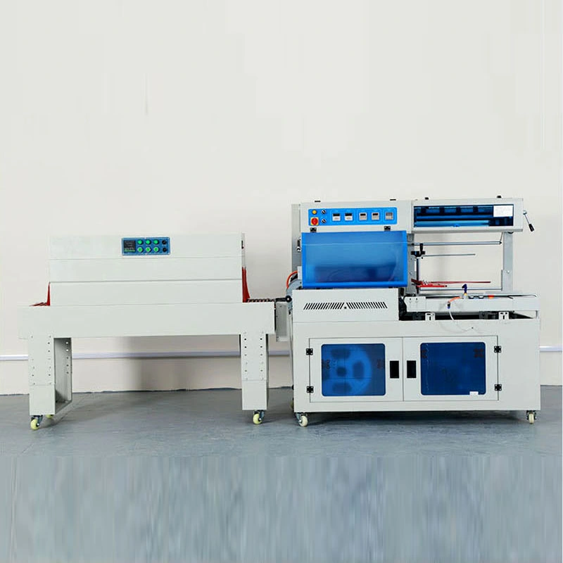 L Bar Type Heat Shrinking Packing Packaging Work with POF Film Wrapping Machine and Heat Tunnel