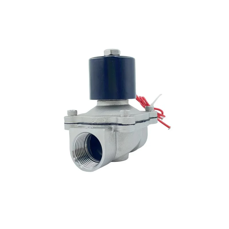 304/316 Material Stainless Steel Electric Water Fluid Solenoid Valve