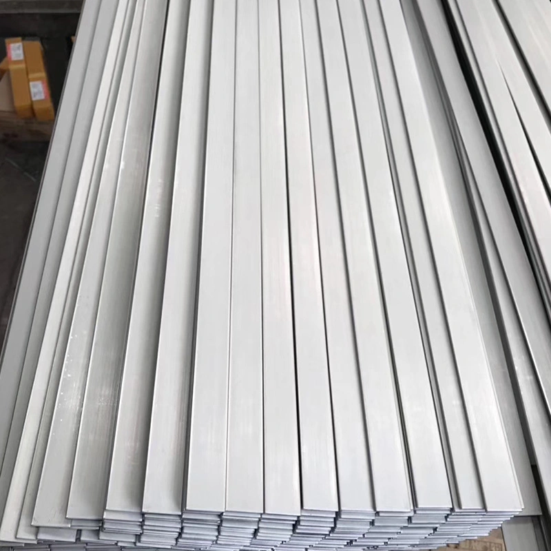 Factory Direct Supply 347H Stainless Steel Flat Steel Acid White Solid Solution Annealing Tensile Strength Bright Flat Steel