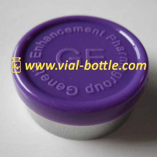 Plastic Flip-off Injection Vial Seal 20mm Embossed Custom Logo Printing