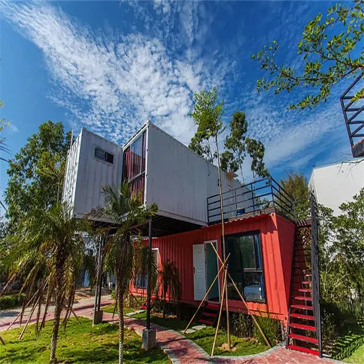 Container Home préfabrication Folding House Coffee Shop Design Advanced commercial Conteneur House