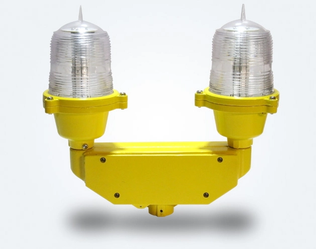 LED Aviation Warning Obstruction Single Double Light for Telecom Tower