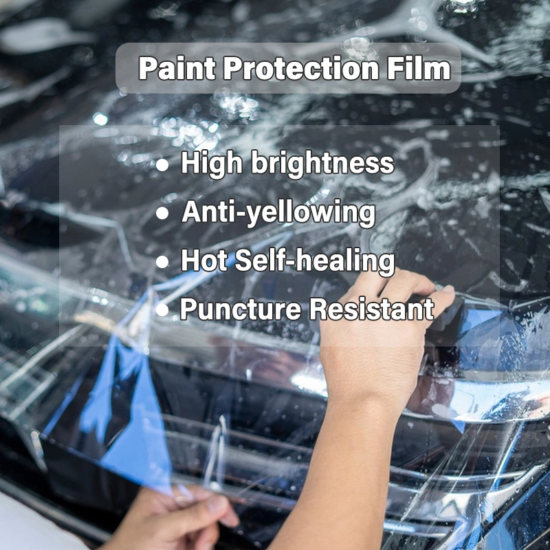 Colorcard mejor TPU PPF transparente de la película de protección de la pintura coche Envolver