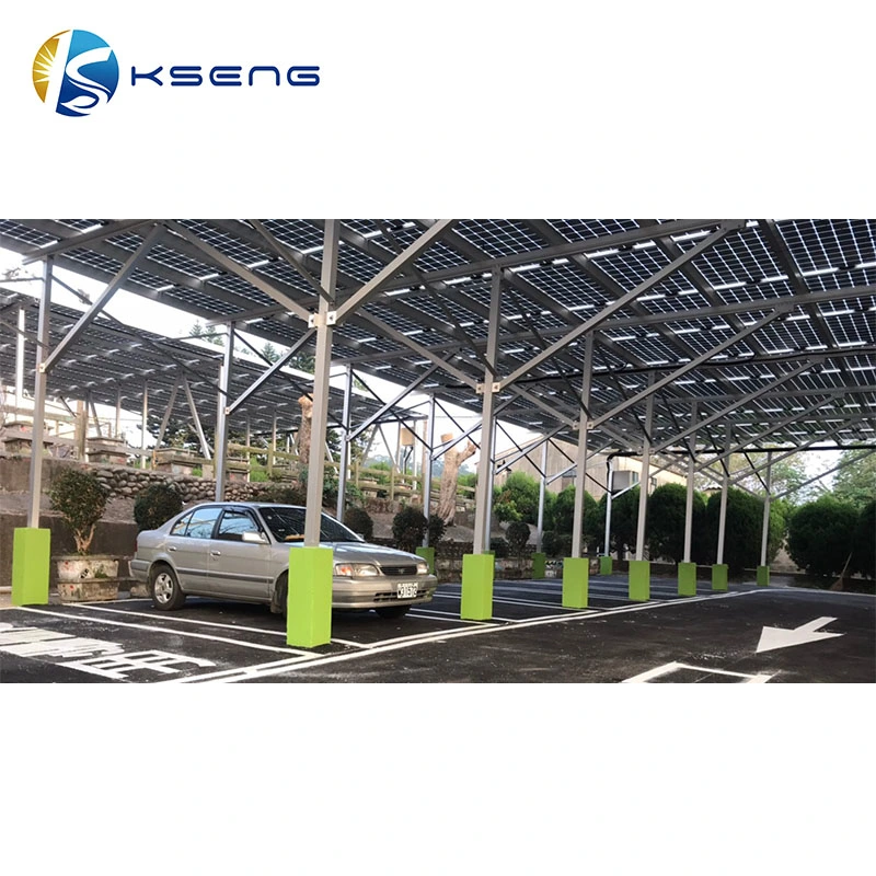 Low Budget Strcutre Carport Solar Car Canopy Solar Car Parking Shed for Solar Carport Mounting Rack System