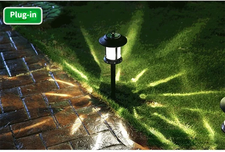 Outdoor IP65 Waterproof Wireless LED Solar Power Ground Lawn Walkway Bright LED Garden Solar Light