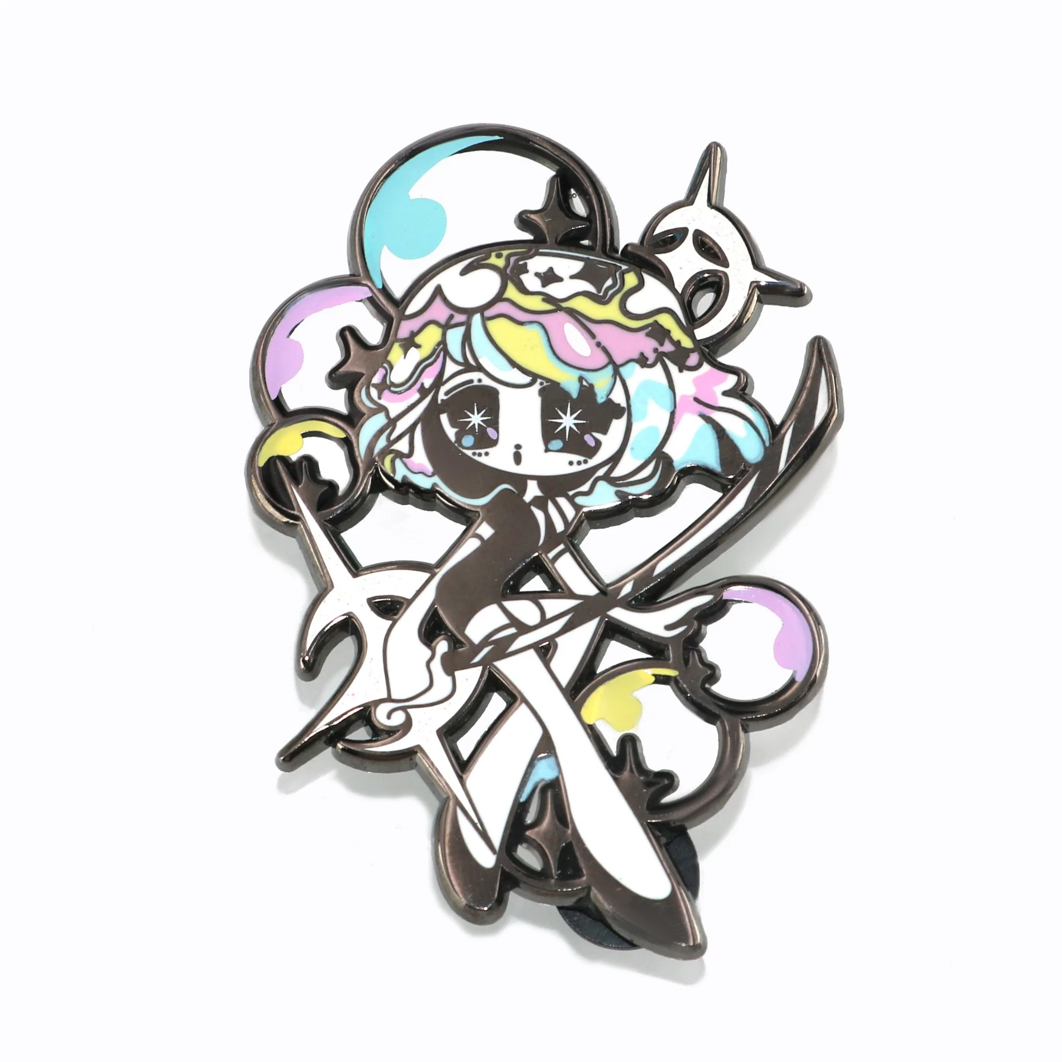 Customized Pin Manufacturer Business Gift Cartoon Character Wholesale Designer Pin Supplier Custom Enamel Pins