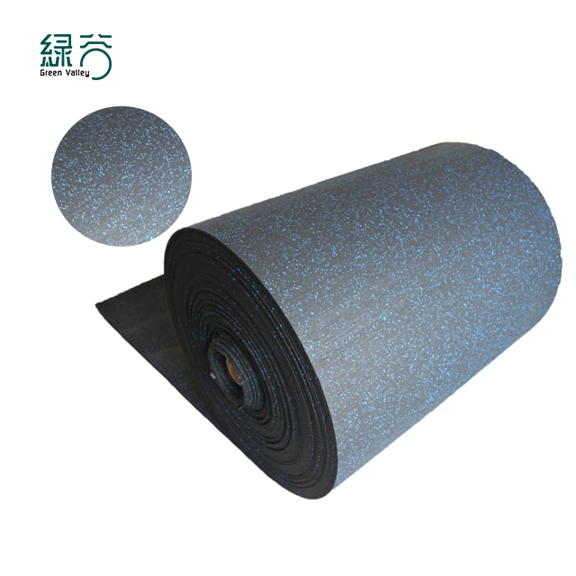 Perforated Heat Proof High Density Natural Rubber Flooring Rubber Sheet Roll Goods