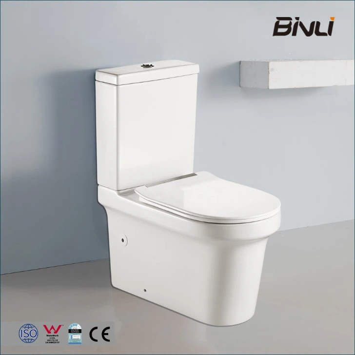 Banheira de vender na Europa Floor-Standing Design a poupança de água WC P-armadilha para casa de banho e WC