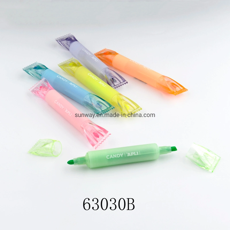 Fabricant de stylos publicitaires Marqueurs surligneurs permanents multicolores