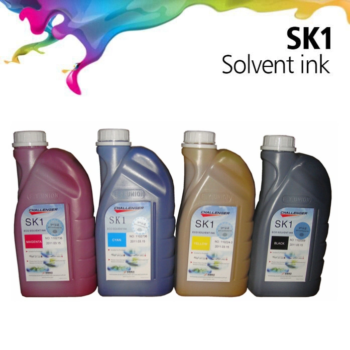 Original Challenger/Infiniti SK1 Eco tinta suave disolvente para Infiniti FY -3286j impresora con cabezal de impresión SPT 255 508GS 1020 35pl Infinity SK1 tinta de disolvente Eco