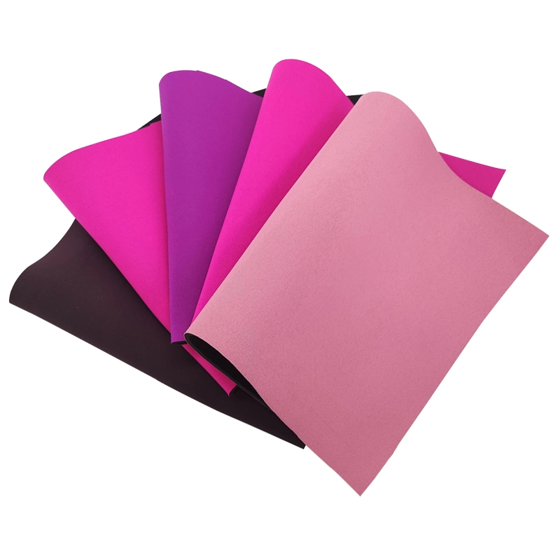 Small MOQ Color Polyester Fabrics Material SBR Neoprene for Bags