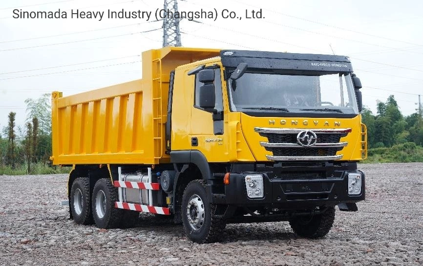 Hongyan 6X4 Tipping Mining Dump Truck 340hp Kipper LHD Dumping Lkw