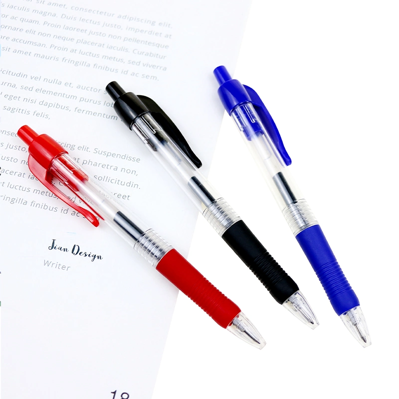 Custom Logo 0.5mm/0.7mm Click Gel Ink Pen for Promotional